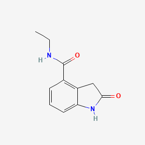 2-oxo-2,3-dihydro-1H-indole-4-carboxylic acid ethylamide