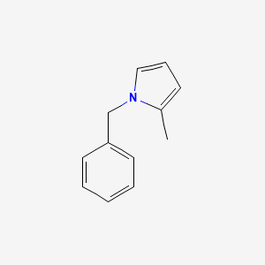 molecular formula C12H13N B8405501 1-benzyl-2-methyl-1H-pyrrole 