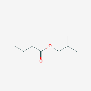 molecular formula C8H16O2 B008406 Isobutyl butyrate CAS No. 539-90-2