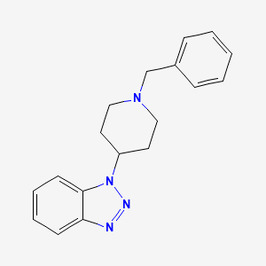1-Benzyl-4-(1H-benzotriazol-1-yl)-piperidine