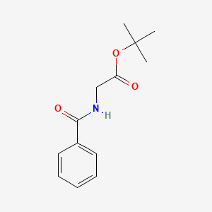 molecular formula C13H17NO3 B8406569 Benzoyl-glycine-t-butyl ester 
