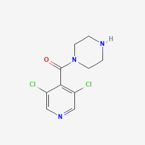 (3,5-Dichloro-pyridin-4-yl)-piperazin-1-yl-methanone