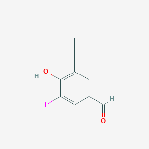 3-Tert-butyl-4-hydroxy-5-iodobenzaldehyde