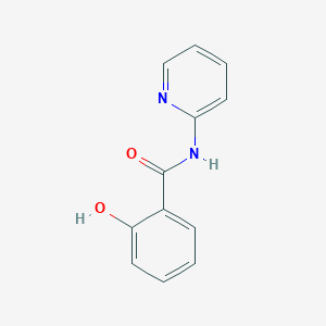 molecular formula C12H10N2O2 B084066 2-Hydroxy-N-2-pyridinylbenzamide CAS No. 13563-04-7