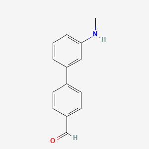 3'-Methylaminobiphenyl-4-carbaldehyde
