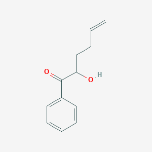 molecular formula C12H14O2 B8406682 3-Allyl-2-hydroxypropiophenone 