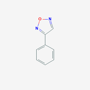molecular formula C8H6N2O B084068 3-Phenyl-1,2,5-oxadiazole CAS No. 10349-06-1