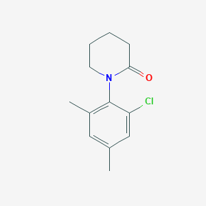 1-(2-Chloro-4,6-dimethylphenyl)piperidin-2-one