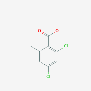 molecular formula C9H8Cl2O2 B8407446 Methyl 2,4-dichloro-6-methylbenzoate 