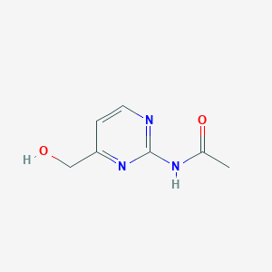 2-Acetylamino-4-hydroxymethylpyrimidine