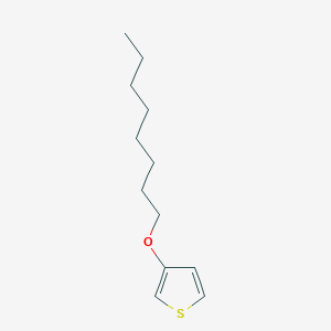 molecular formula C12H20OS B8407585 3-Octyloxythiophene 