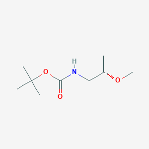 molecular formula C9H19NO3 B8407727 tert-butyl N-[(2S)-2-methoxypropyl]carbamate 