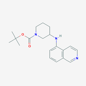 3-(Isoquinolin-5-ylamino)-piperidine-1-carboxylic acid tert-butyl ester