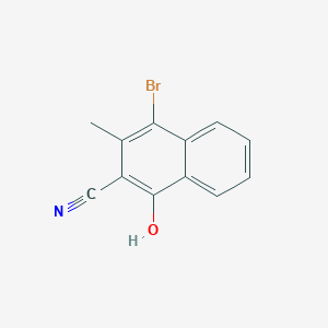 4-Bromo-1-hydroxy-3-methyl-2-naphthonitrile
