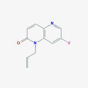 7-Fluoro-1-(2-propen-1-yl)-1,5-naphthyridin-2(1H)-one