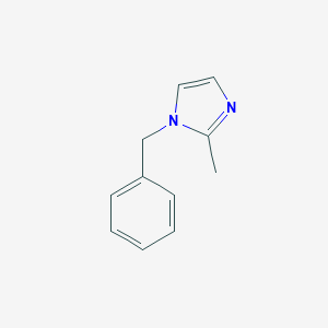 molecular formula C11H12N2 B084082 1-Benzyl-2-methyl-1H-imidazole CAS No. 13750-62-4