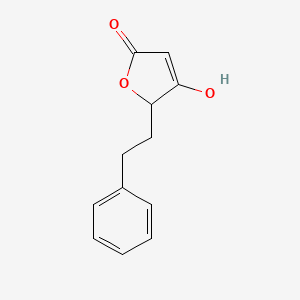 4-hydroxy-5-phenethyl-5H-furan-2-one