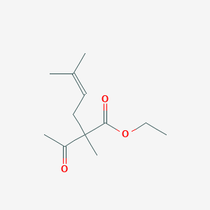 4-Hexenoic acid, 2-acetyl-2,5-dimethyl-, ethyl ester