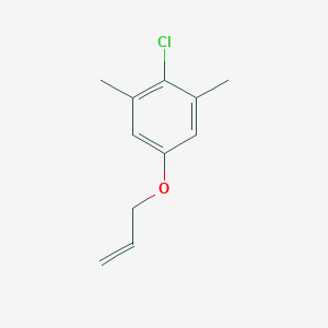molecular formula C11H13ClO B8408608 Allyl (4-chloro-3,5-dimethylphenyl) ether 