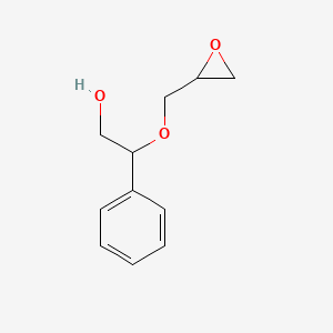2-(Oxirane-2-ylmethoxy)-2-phenylethanol