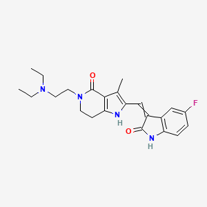 molecular formula C23H27FN4O2 B8408974 Famitinib 