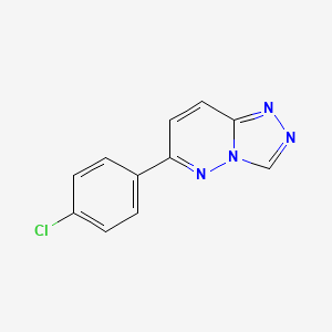 6-(p-Chlorophenyl)-1,2,4-triazolo[4,3-b]pyridazine