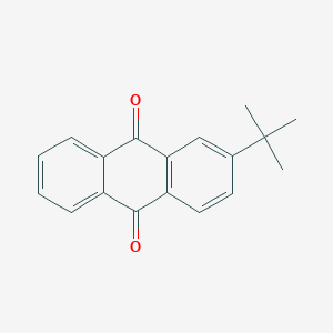 molecular formula C18H16O2 B008409 2-tert-Butylanthraquinone CAS No. 84-47-9