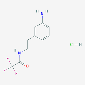 N-(3-aminophenethyl)-2,2,2-trifluoroacetamide hydrochloride