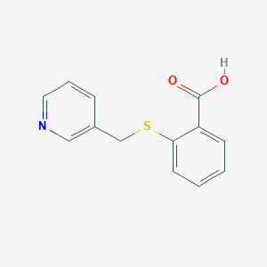 2-[(3-Pyridylmethyl)thio]benzoic acid