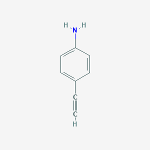 molecular formula C8H7N B084093 4-乙炔基苯胺 CAS No. 14235-81-5
