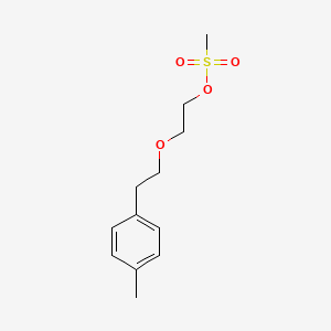2-[2-(4-Methylphenyl)ethoxy]ethyl methanesulfonate