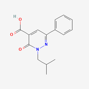 4-carboxy-2-isobutyl-6-phenyl-2H-pyridazin-3-one
