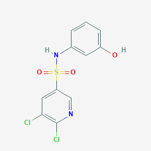 5,6-Dichloro-3'-hydroxy-3-pyridinesulfonanilide