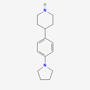 4-(4-Pyrrolidin-1-yl-phenyl)-piperidine