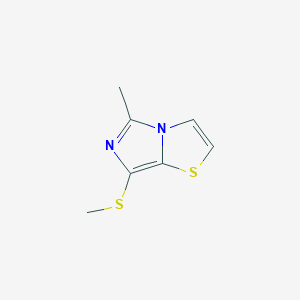 5-Methyl-7-methylthioimidazo[5,1-b]thiazole