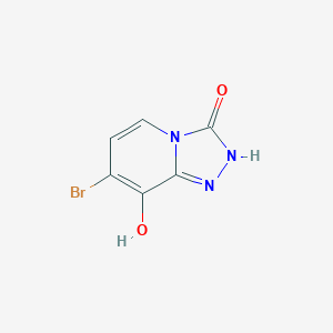 7-bromo-8-hydroxy-2H-[1,2,4]triazolo[4,3-a]pyridin-3-one