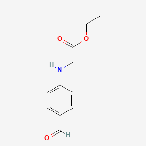 Ethyl 2-(4-formylphenylamino)acetate