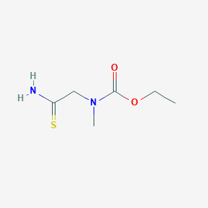 (N-Carbethoxy-N-methylamino)thioacetamide