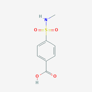 molecular formula C8H9NO4S B084099 4-[(Methylamino)sulfonyl]benzoic acid CAS No. 10252-63-8