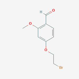 4-(2-Bromoethoxy)-2-methoxybenzaldehyde