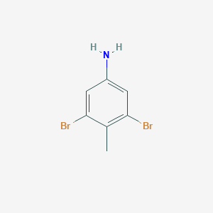 molecular formula C7H7Br2N B084101 3,5-Dibromo-4-methylaniline CAS No. 13194-73-5