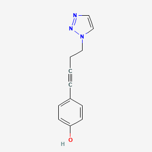 4-(4-[1,2,3]Triazol-1-yl-but-1-ynyl)-phenol