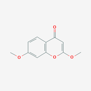molecular formula C11H10O4 B8410113 2,7-dimethoxy-4H-chromen-4-one 