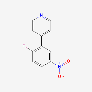4-(2-Fluoro-5-nitrophenyl)pyridine