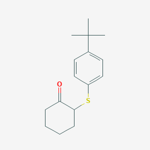 2-[[4-(1,1-Dimethylethyl)phenyl]thio]cyclohexanone