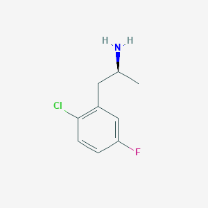 (1S)-2-(2-chloro-5-fluorophenyl)-1-methylethylamine