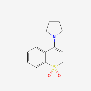 4-(Pyrrolidin-1-yl)-1-benzothiopyran-1,1(2H)-dione