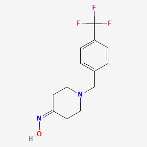 1-(4-Trifluoromethylbenzyl)-4-piperidone oxime
