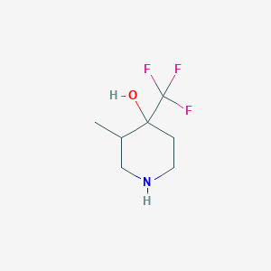 4-Hydroxy-3-methyl-4-trifluoromethyl-piperidine