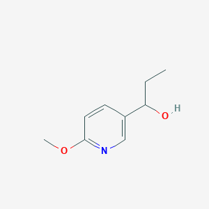 1-(6-Methoxypyridin-3-yl)propan-1-ol